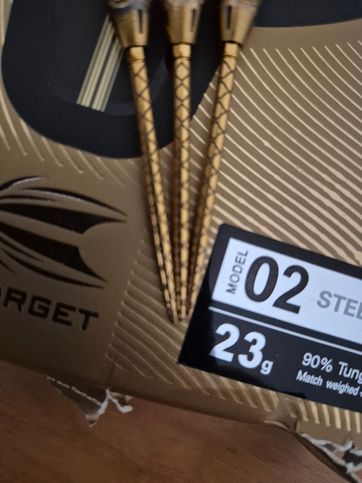 Target Darts Cult Envy 90% Tungsten Steel Tip Darts 23g, Ophalen of Verzenden, Gebruikt, Pijlen