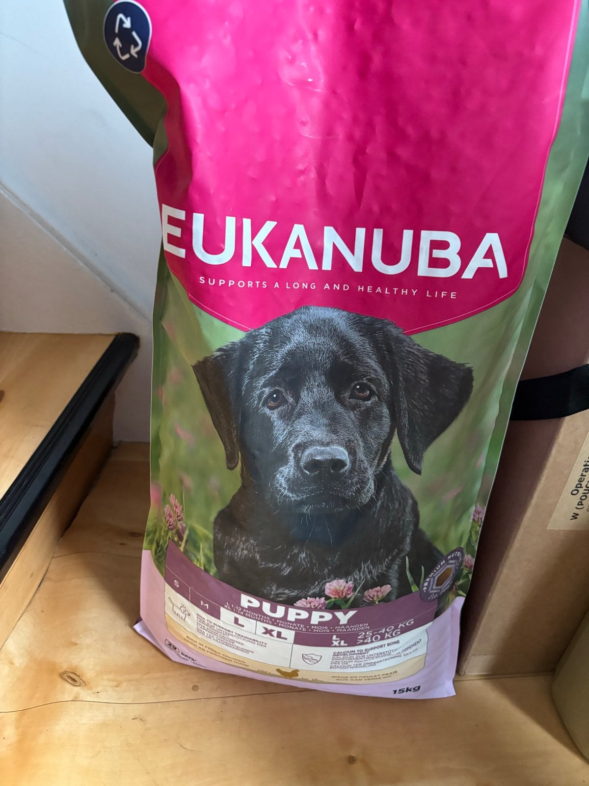 Puppy voer 15kilo, Ophalen, Hond
