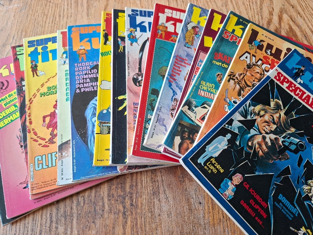 Super Kuifje 15x, ook los te koop, Boeken, Meerdere stripboeken, Ophalen of Verzenden, Gelezen