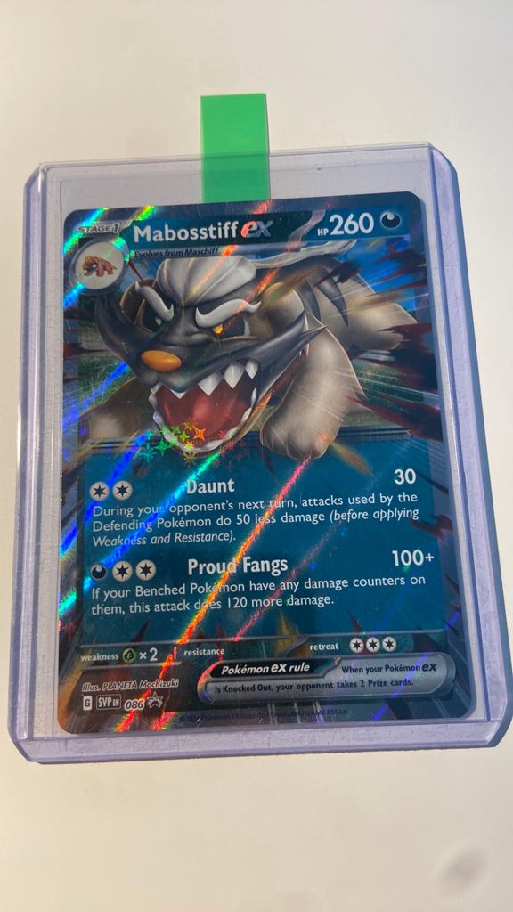 Mabosstiff ex, Ophalen, Zo goed als nieuw, Losse kaart