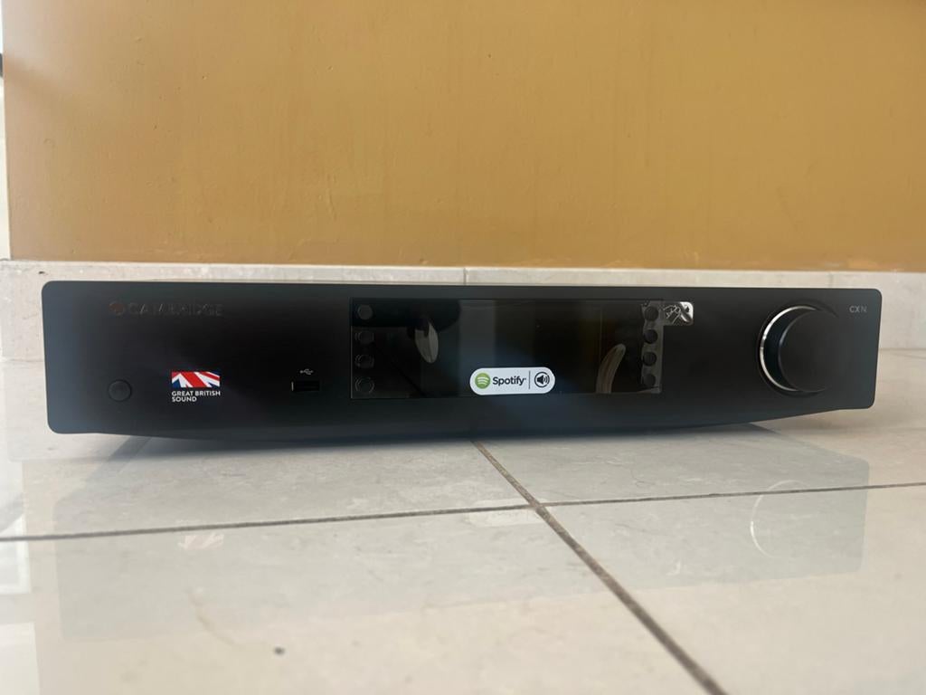 Cambridge CXN Network Player met Transparent Audio kabels, Ophalen of Verzenden, Zo goed als nieuw