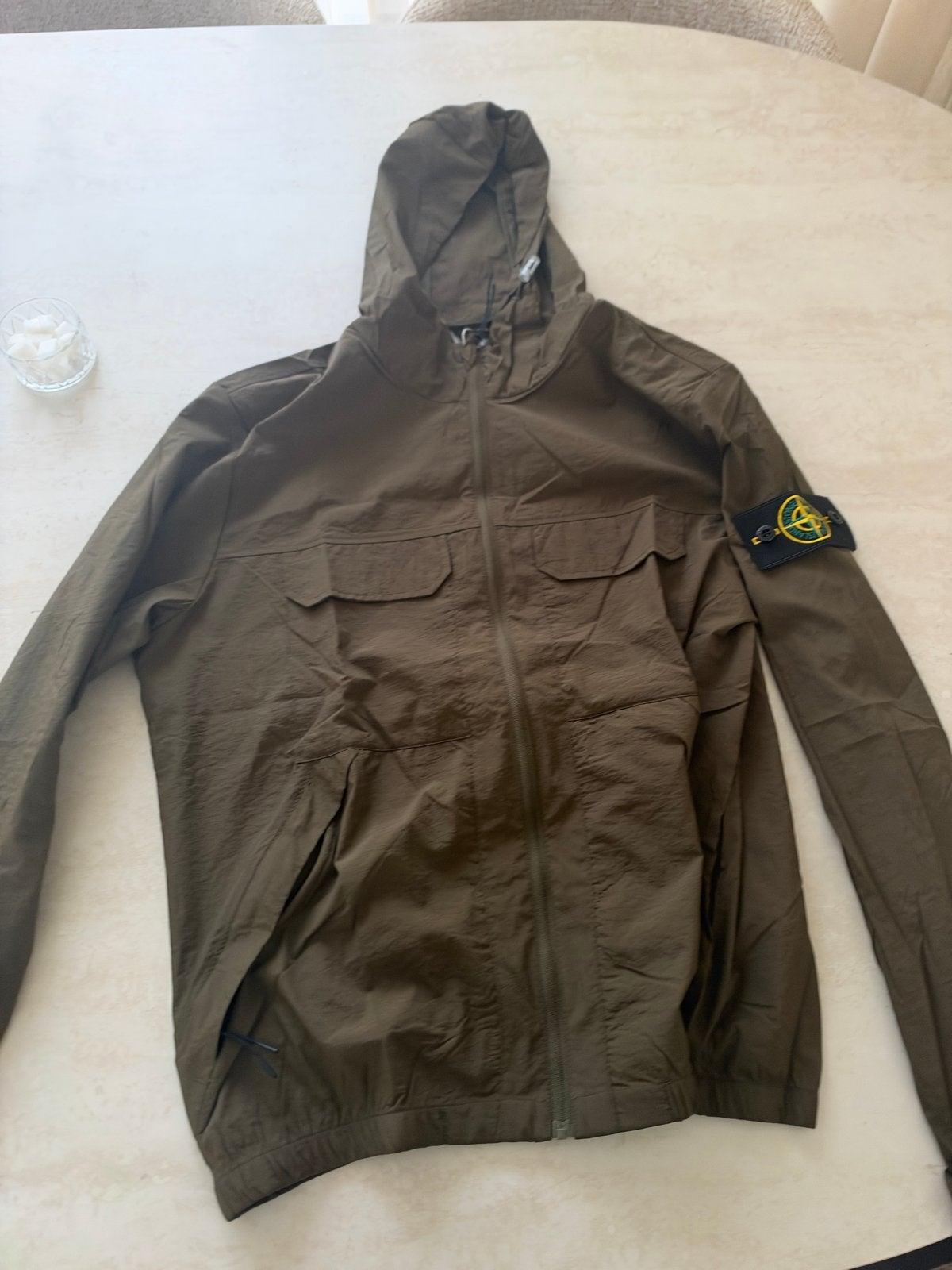 Stone Island jas, Ophalen of Verzenden, Zo goed als nieuw, Maat 36 (S), Groen