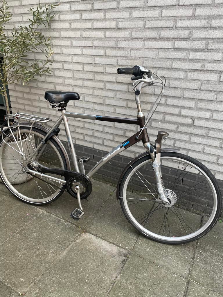 Batavus stadsfiets heren, Ophalen, Velgrem, Versnellingen, Batavus