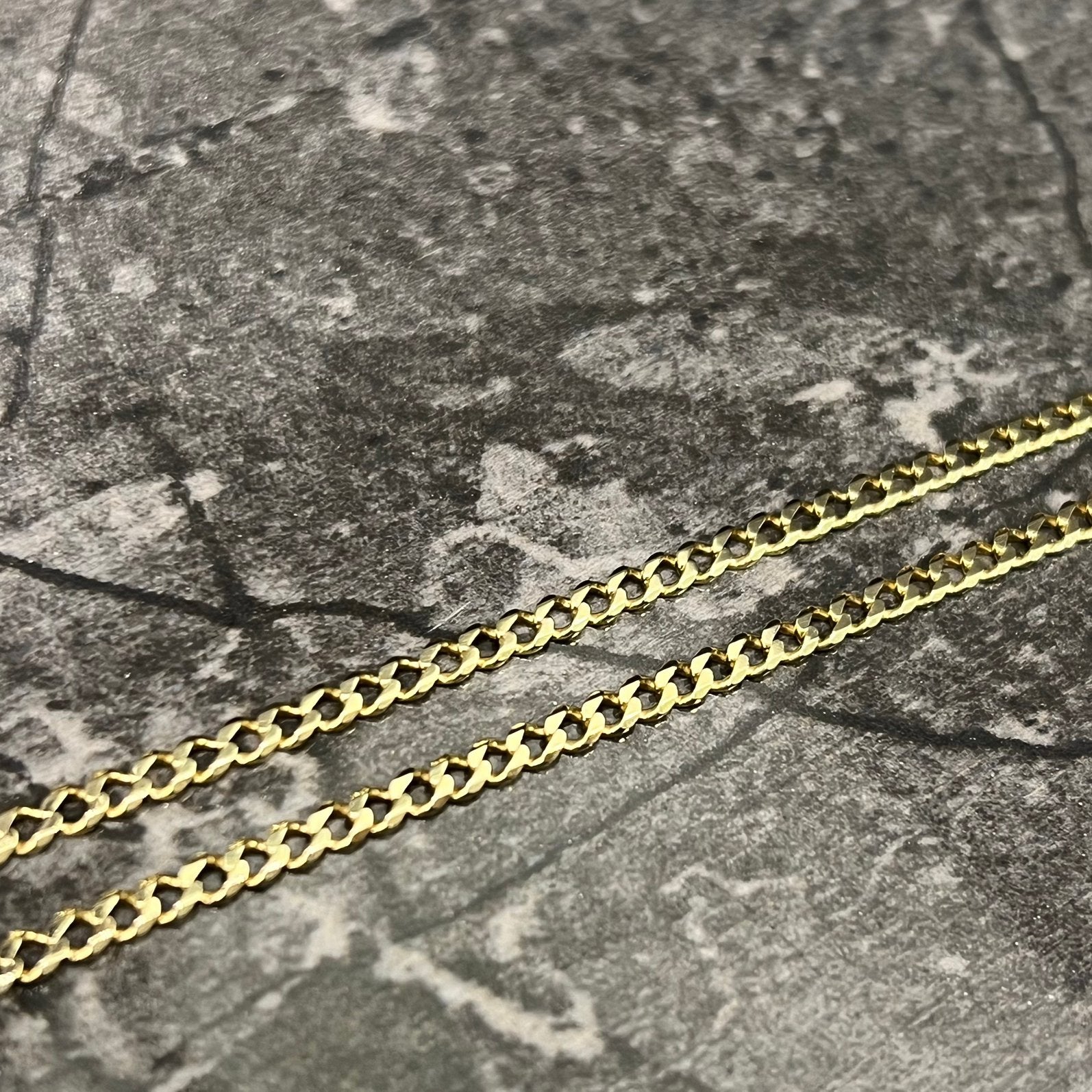 14k gouden ketting massief gourmet schakel, Ophalen of Verzenden, Nieuw, Goud