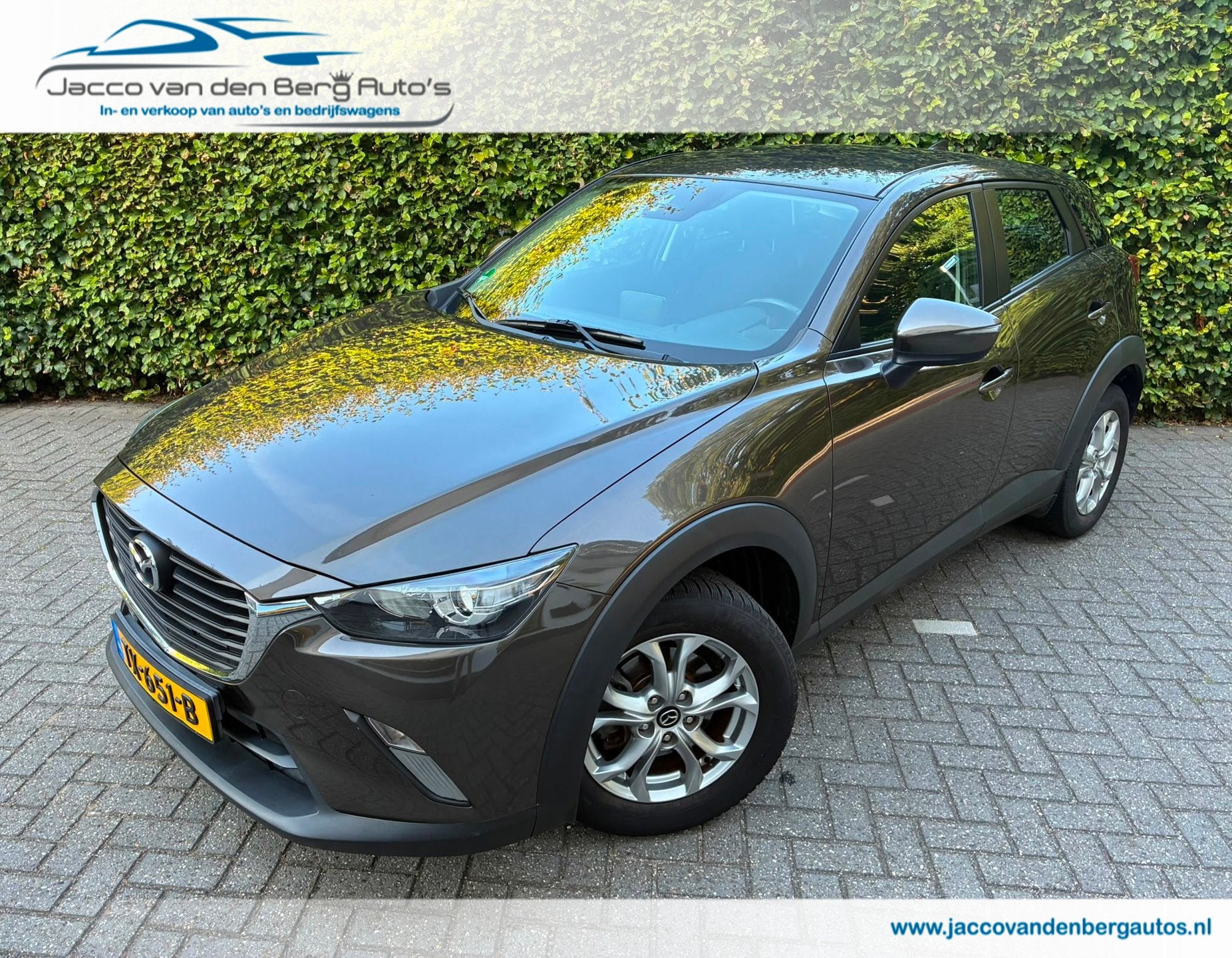 Mazda CX-3 2.0 SkyActiv-G 120 TS Automaat I Navigatie, 1998 cc, Stof, 4 cilinders, Bruin
