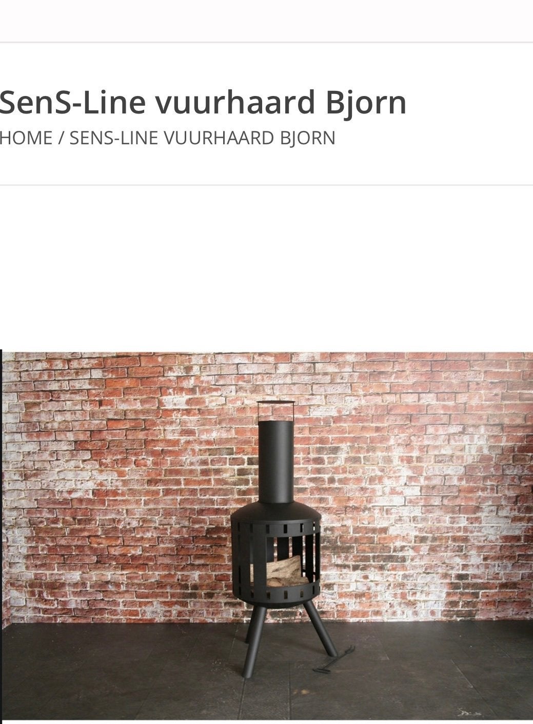 Sens-Line vuurhaard nieuw in doos, Ophalen of Verzenden, Zo goed als nieuw