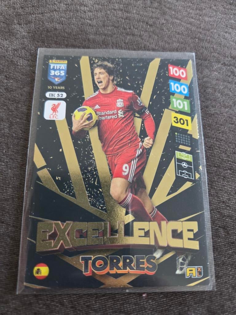 Panini FIFA 365 Adrenalyn XL 2025 Fernando Torres EXCELLENCE, Ophalen, Zo goed als nieuw, Buitenlandse clubs, Spelerskaart