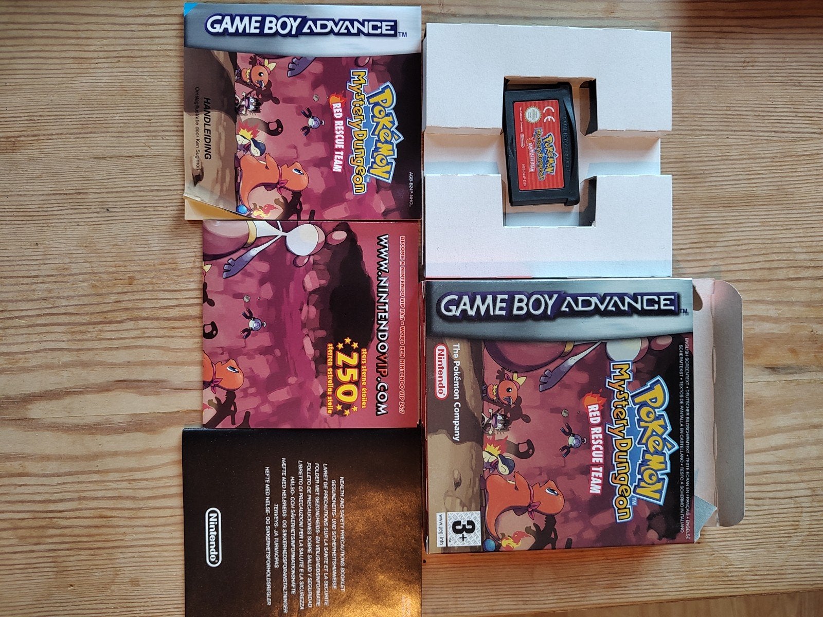 Pokémon Mystery Dungeon Red Rescue Team - Game Boy Advance, 1 speler, Ophalen of Verzenden, Zo goed als nieuw, Role Playing Game (Rpg)
