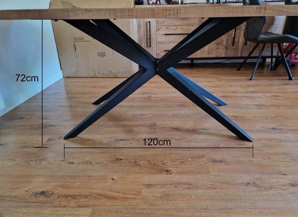 onderstel eettafel, Ophalen, 100 tot 150 cm, Modern model spin, 50 tot 100 cm