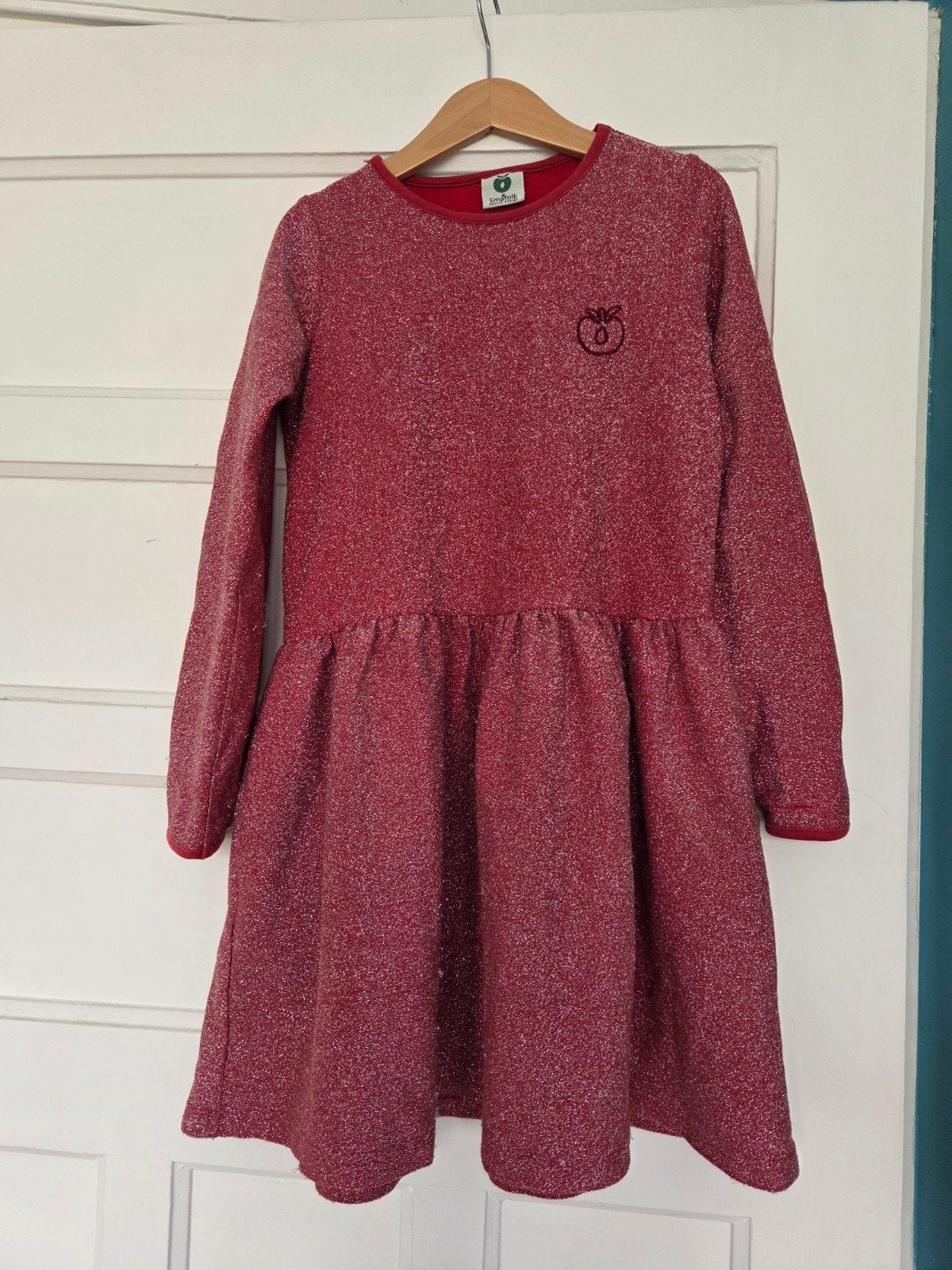 Jurkje Smafolk maat 122/128, Kinderen en Baby's, Ophalen, Zo goed als nieuw, Meisje, Jurk of Rok