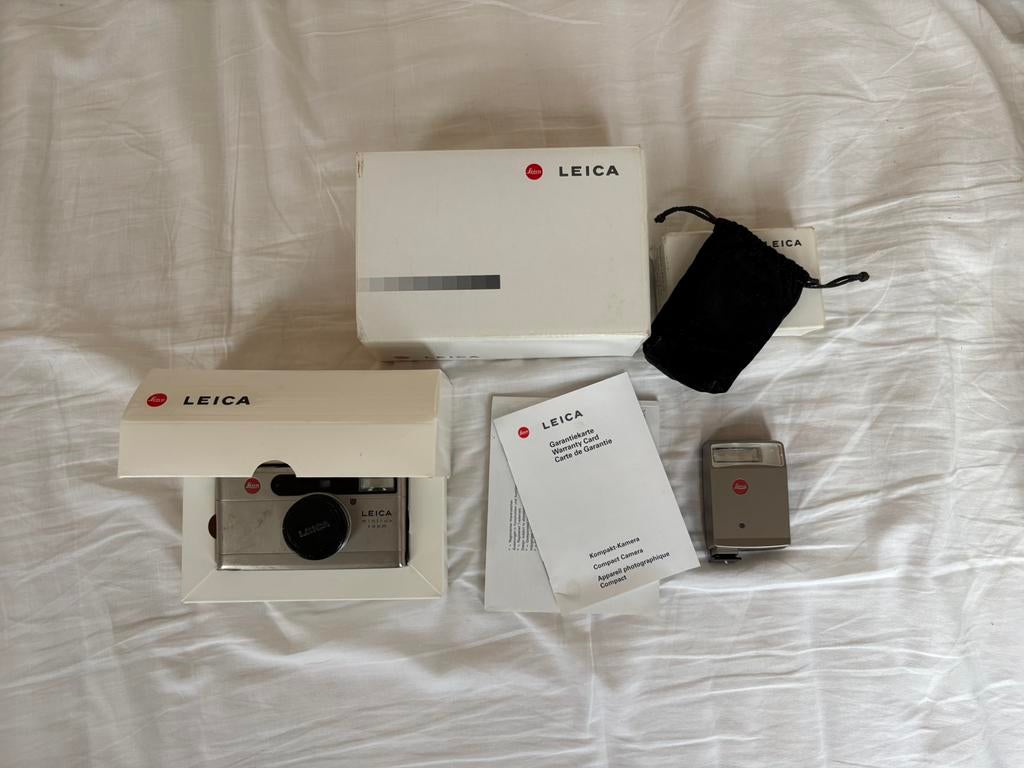 Leica Minilux Zoom, Audio, Tv en Foto, Fotocamera's Analoog, Ophalen of Verzenden, Gebruikt, Compact, Leica