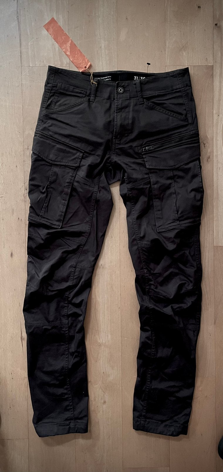 G Star Raw Rovic Zip 3D Regular Tapered jeans W31 L36, Ophalen of Verzenden, Zo goed als nieuw, Zwart, W32 (confectie 46) of kleiner