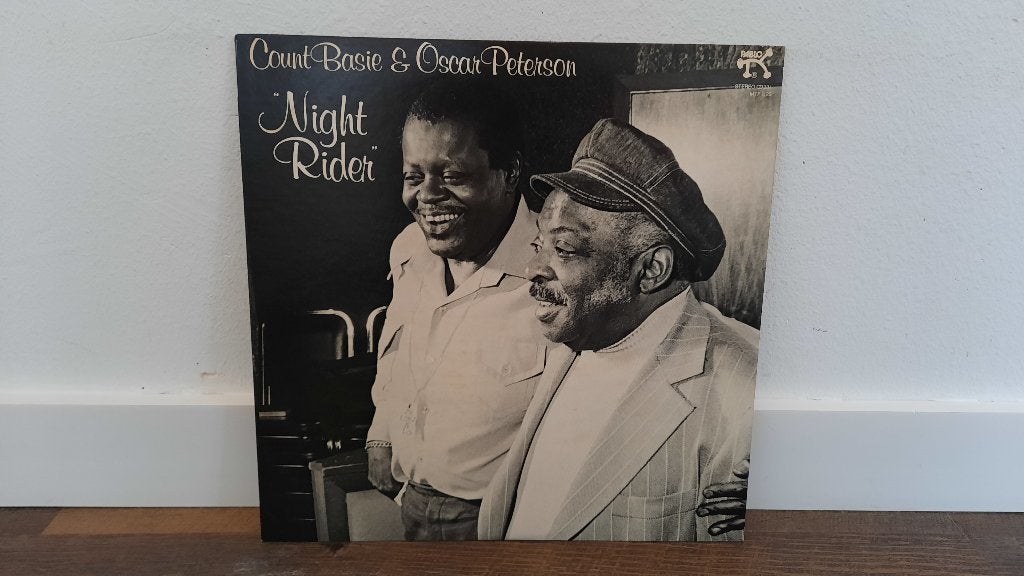Count Basie & Oscar Peterson - Night Rider LP, Jazz, Japan