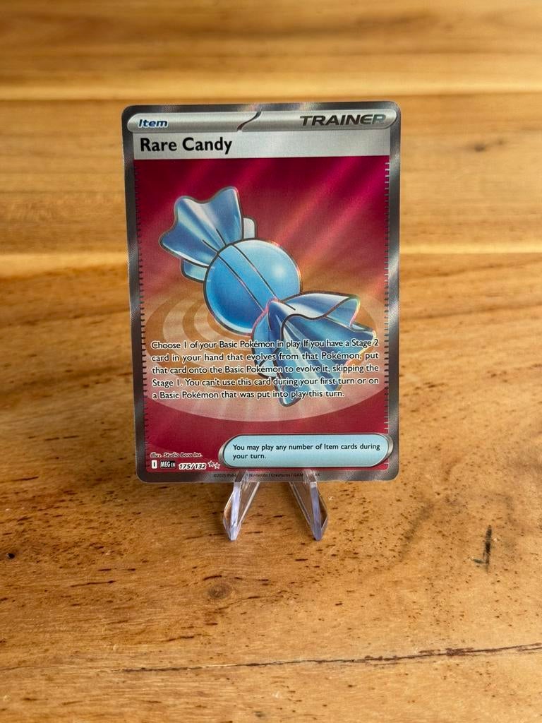 Rare Candy (MEG 175, Hobby en Vrije tijd, Verzamelkaartspellen | Pokémon, Ophalen of Verzenden, Nieuw, Losse kaart
