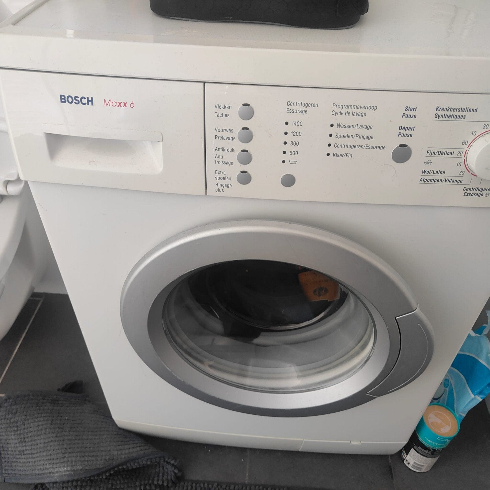 Bosch Maxx 6 Wasmachine - Voorlader, Witgoed en Apparatuur, Wasmachines, Zo goed als nieuw, Voorlader, 6 tot 8 kg, 85 tot 90 cm