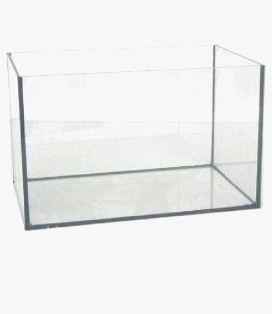 Volglas aquarium kweekbakken, Ophalen, Leeg aquarium
