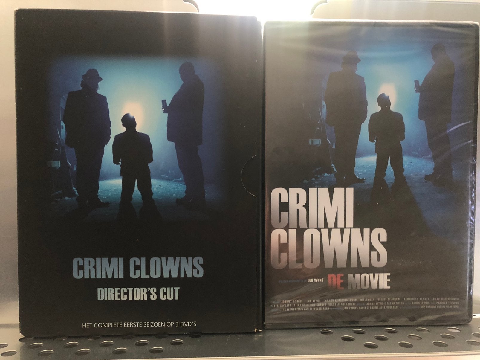 [DVD] Crimi Clowns serie en film, Alle leeftijden, Ophalen of Verzenden, Zo goed als nieuw