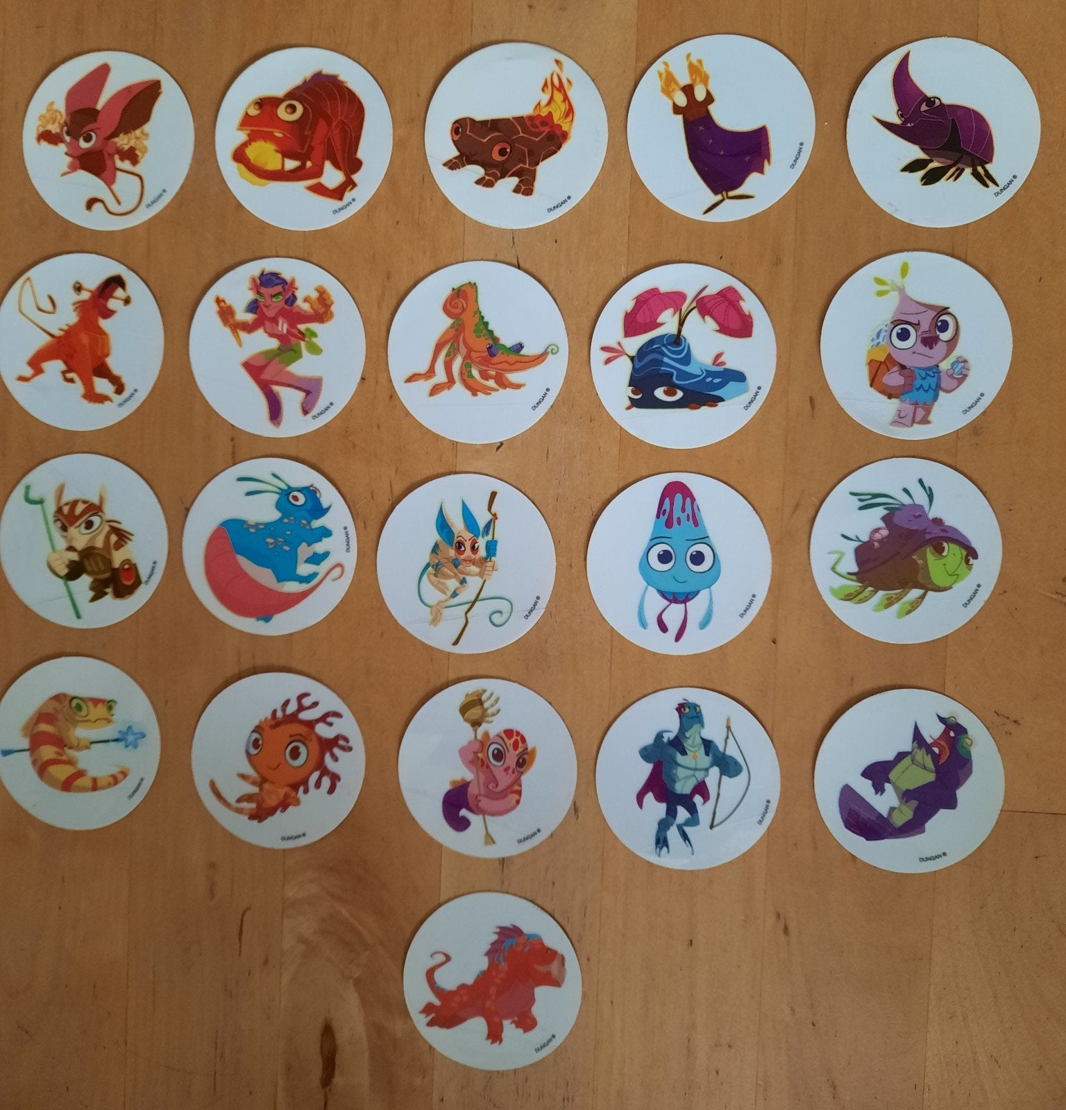 21 DUNGAN STICKERS - C1000, Albert Heijn, Ophalen of Verzenden