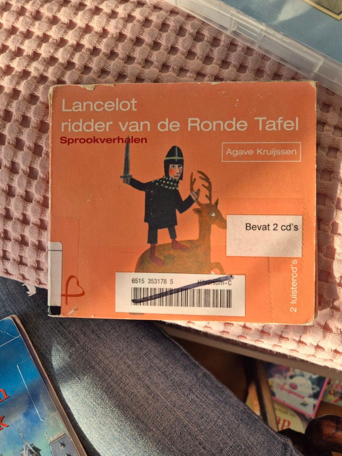 Lancelot ridder van de Ronde Tafel - Sprookjes luisterboek, Gebruikt, Luisterboek, Ophalen of Verzenden, Vanaf 10 jaar