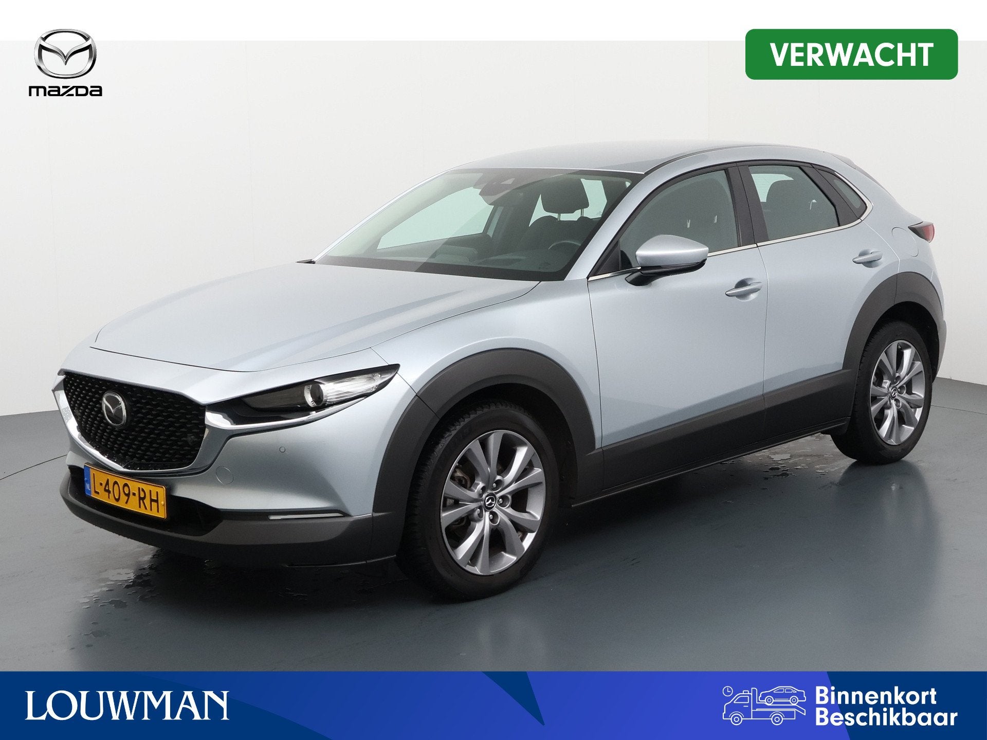 Mazda CX-30 2.0 e-SkyActiv-X M Hybrid Comfort | Stuur-/Stoel, Auto's, Voorwielaandrijving, Stof, Origineel Nederlands, Bedrijf