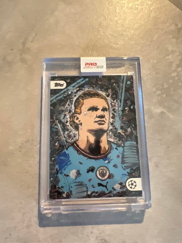 Haaland Topps Project 22 Manchester City Spelerskaart, Ophalen, Zo goed als nieuw, Buitenlandse clubs, Spelerskaart