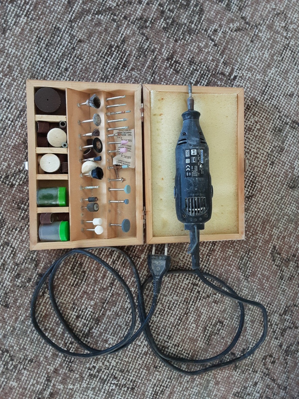 elektrisch gereedschap, Ophalen, Gebruikt