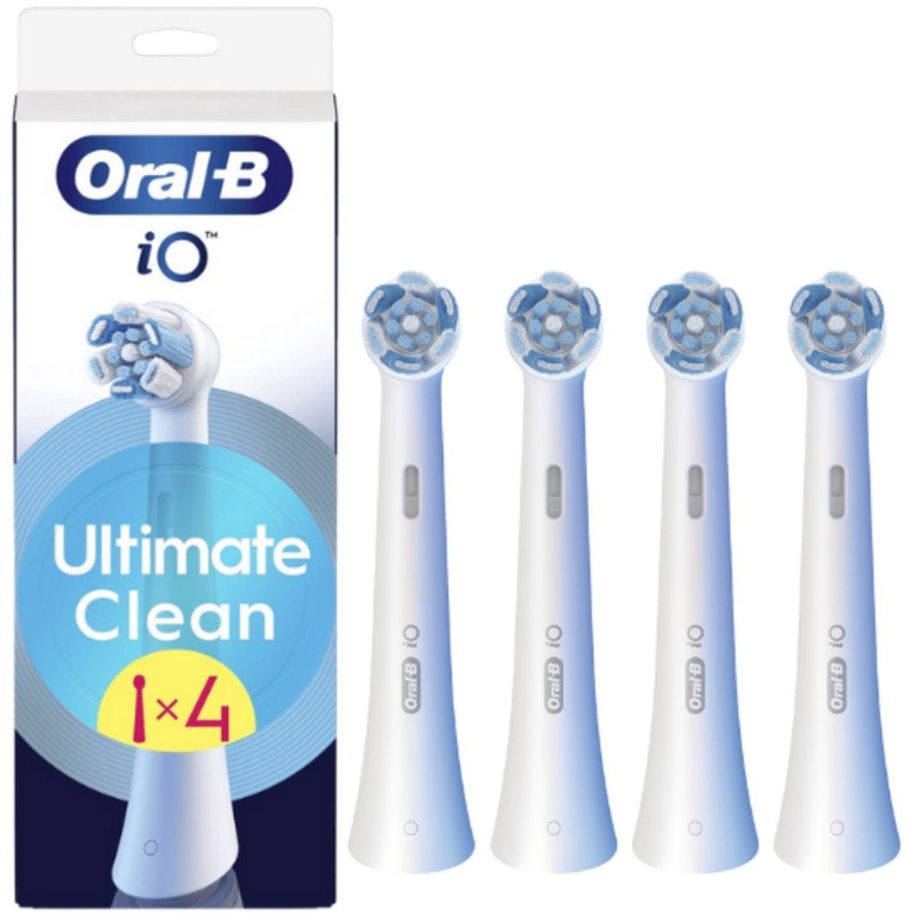 Oral-B iO Ultimate Clean White Opzetborstels - 4 stuks, Ophalen of Verzenden, Nieuw, Opzetborstel