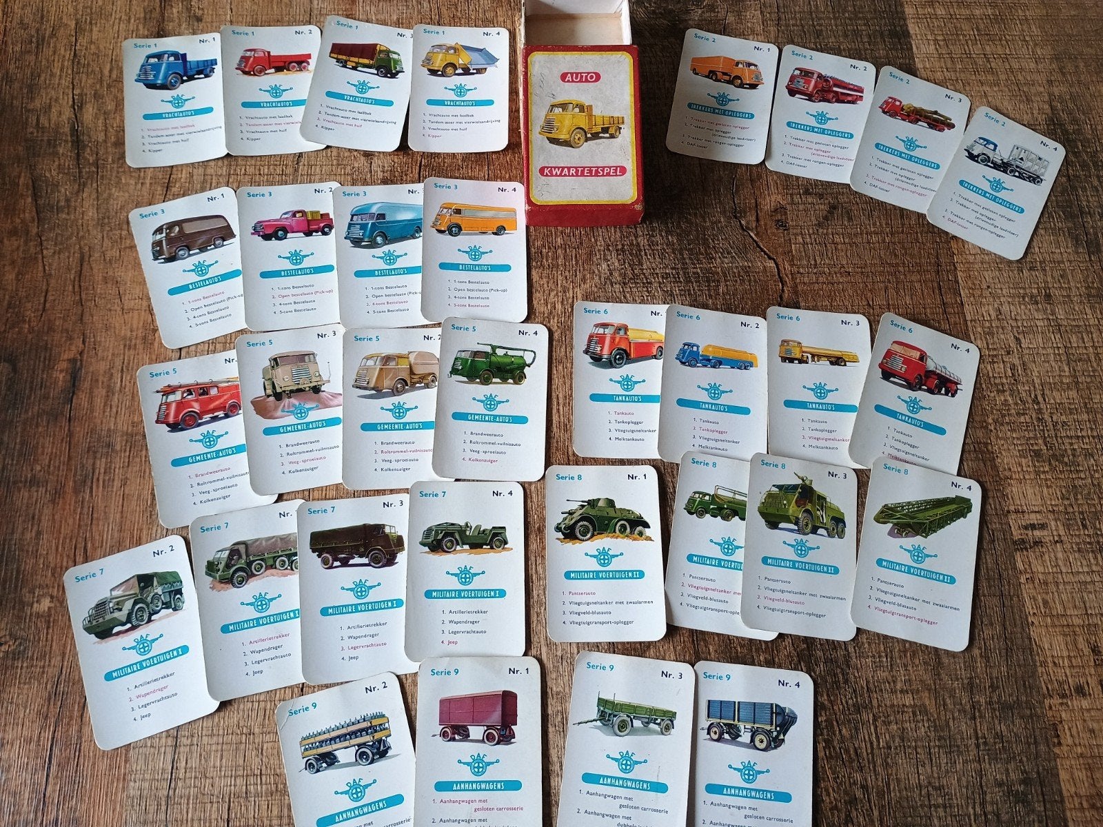 Oud Daf kwartet ( mist 1 setje), Ophalen of Verzenden, Gebruikt, Kwartet(ten)