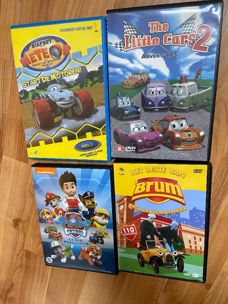 8 kinder DVD’s zoals Kerst, Cars, Meteor, Dora, Alle leeftijden, Ophalen of Verzenden, Zo goed als nieuw, Tv fictie