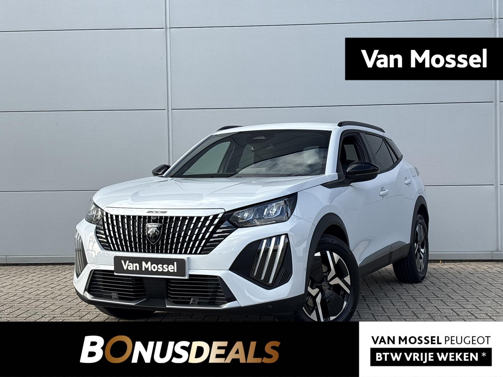 Peugeot 2008 1.2 Hybrid 145 Allure | 21% Korting | Adaptieve, Auto's, 1272 kg, Euro 6, 1199 cc, Leder en Stof