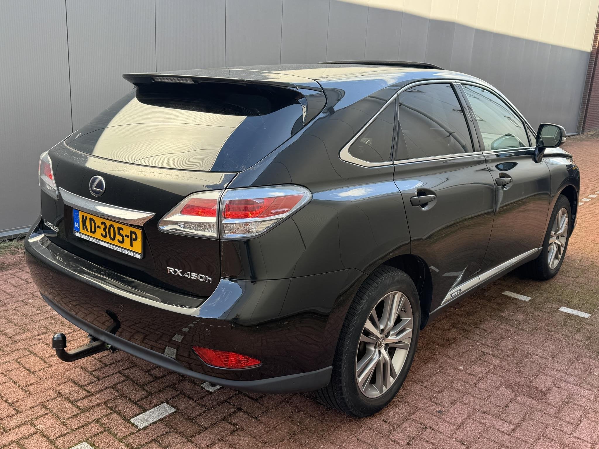 Lexus RX 450h 4WD Trekhaak Dakraam DEALER Onderhouden, Auto's, Automaat, Euro 5, Gebruikt, 2000 kg