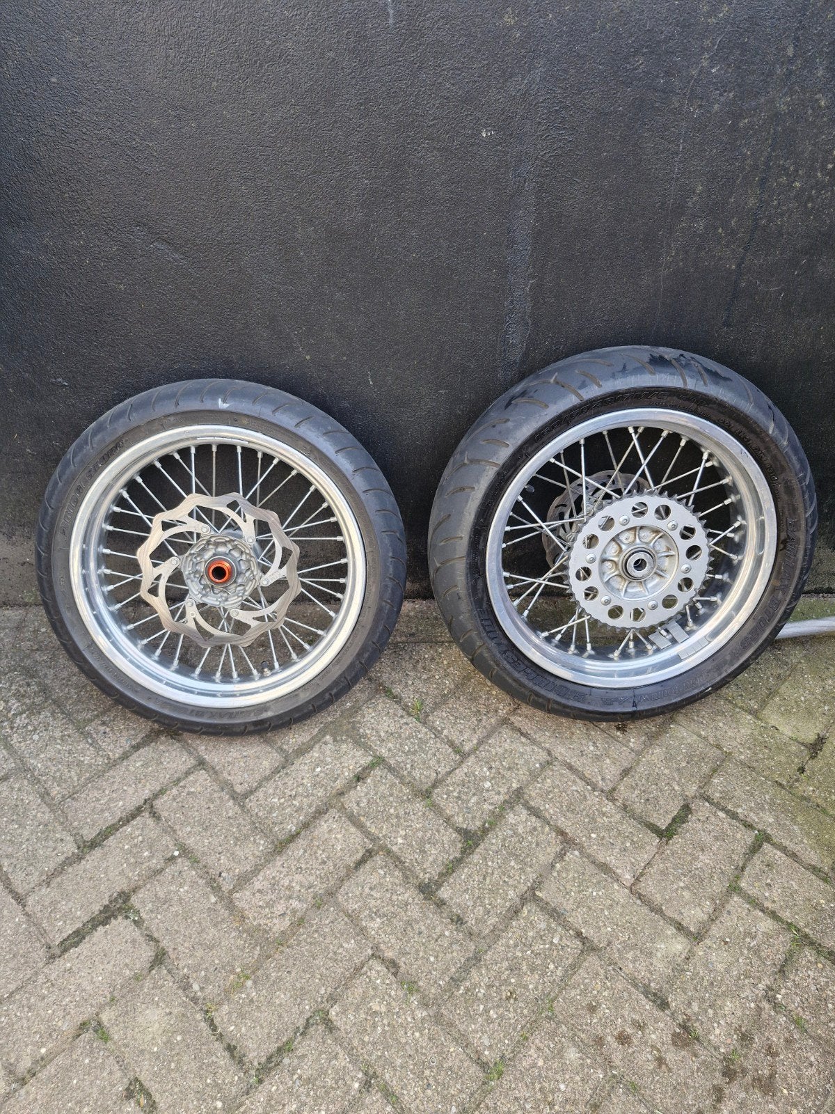 Supermoto wielen Husqvarna KTM Gasgas, Ophalen of Verzenden, Gebruikt