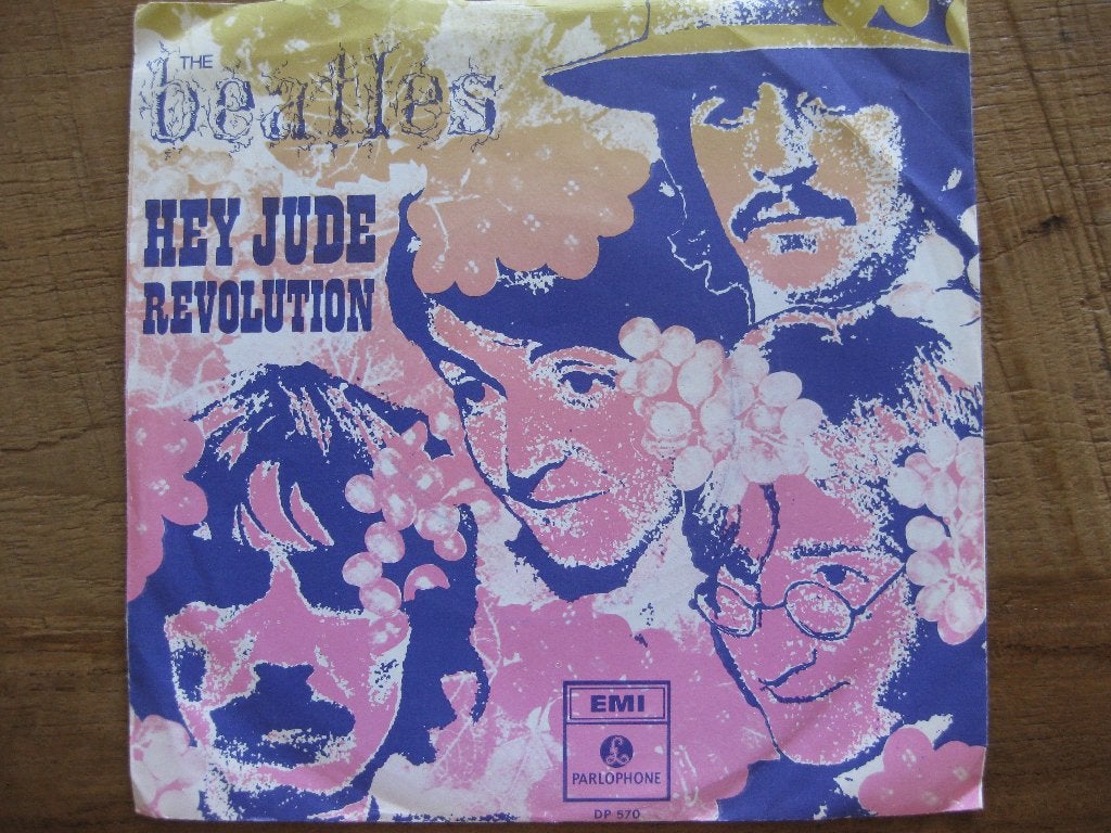 Vinyl single The Beatles   "Hey Jude", Ophalen of Verzenden, Gebruikt, Pop