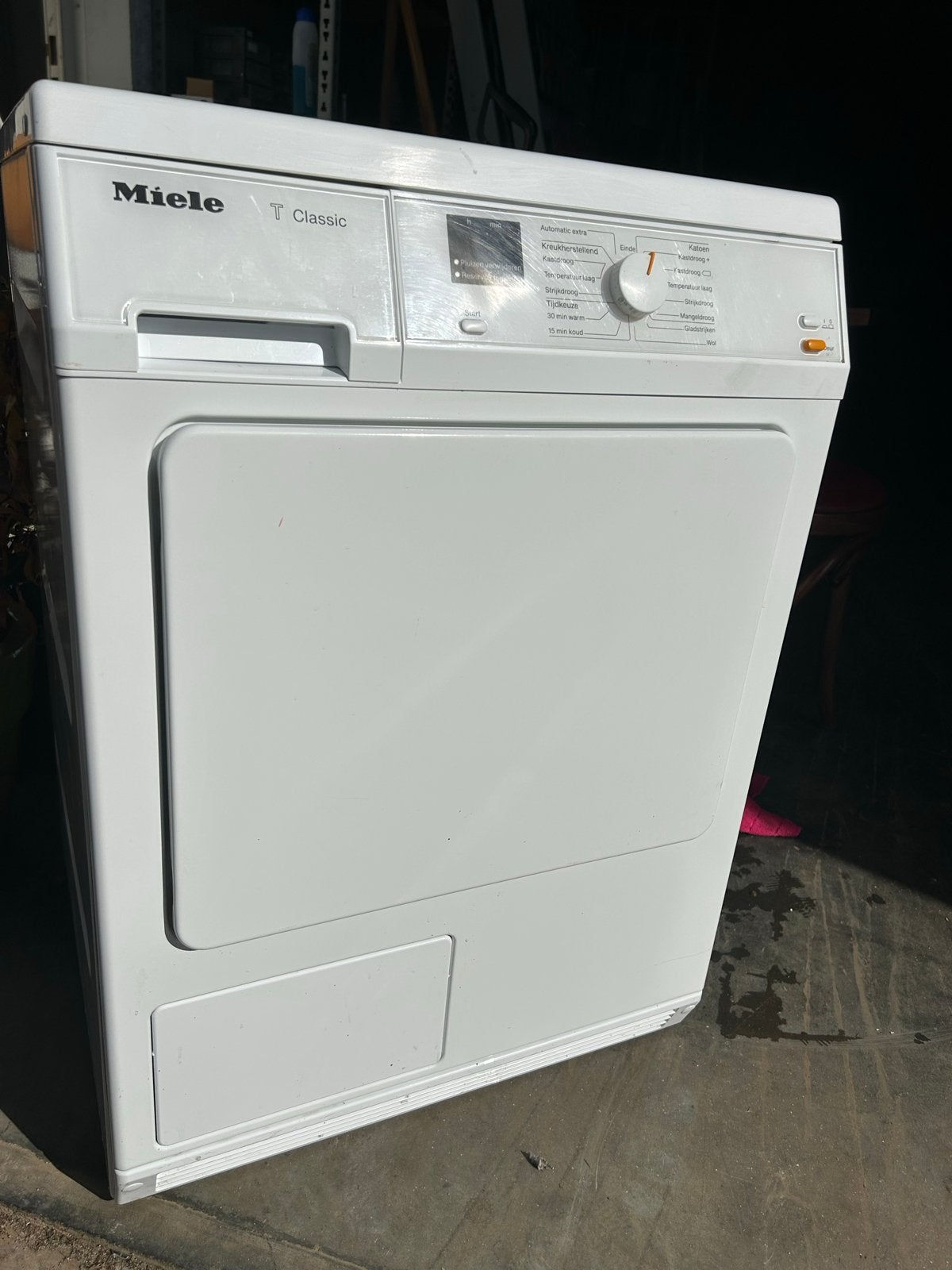 Miele T Classic TDA150 C Condensdroger - keurige staat, Ophalen, 6 tot 8 kg, Anti-kreukfase, Q