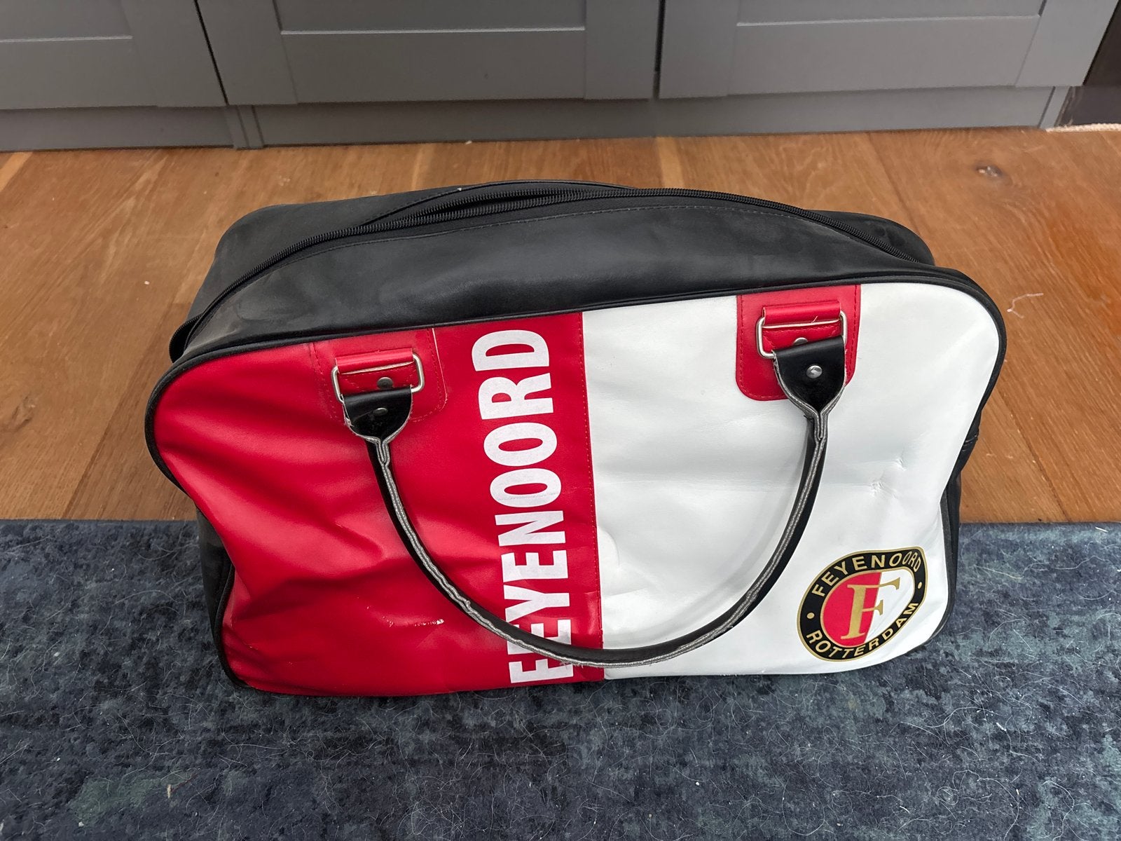 Feyenoord sporttas - Zwart, rood, wit, Ophalen