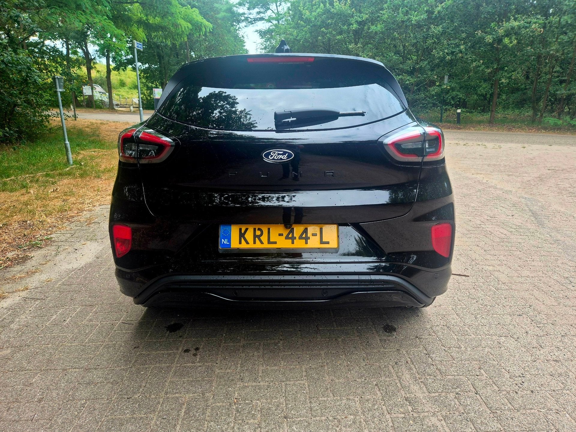 Ford Puma 1.0 EcoBoost Hybrid ST-Line automaat, Puma, Zwart, Zwart, Bedrijf