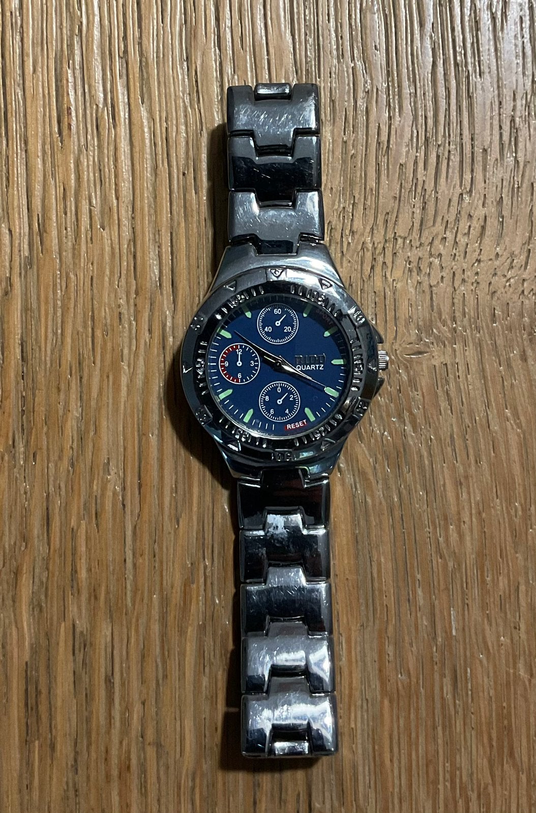 RIDD Quartz Heren horloge, Overige merken, Staal, Gebruikt, Staal