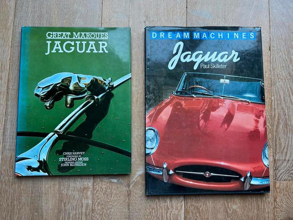 2 Jaguar Boeken: Great Marques & Dream Machines, Boeken, Auto's | Boeken, Gelezen, Overige merken, Ophalen of Verzenden