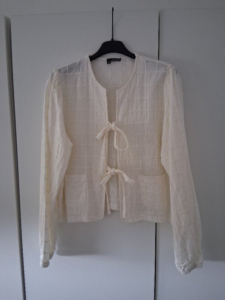 Norah ecru blouse maat 40 *NIEUW*, Kleding | Dames, Beige, Nieuw, Norah, Ophalen