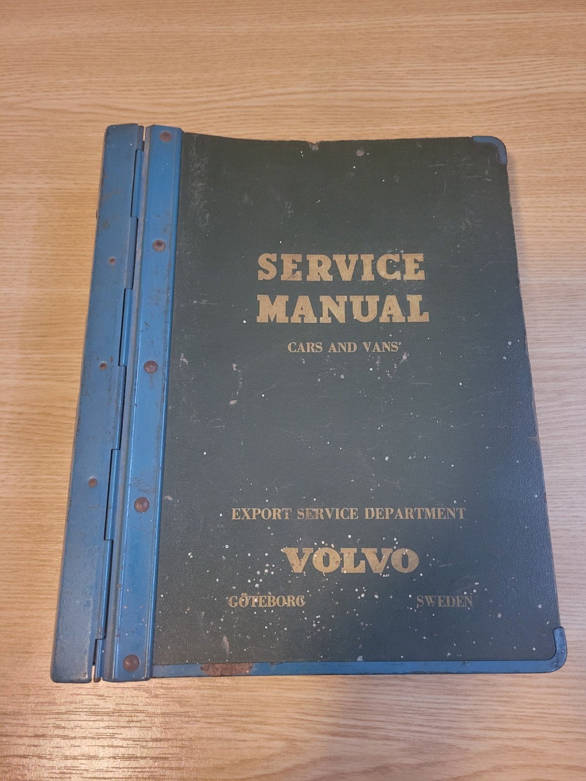 Volvo service manual PV 444 en PV 445, Ophalen