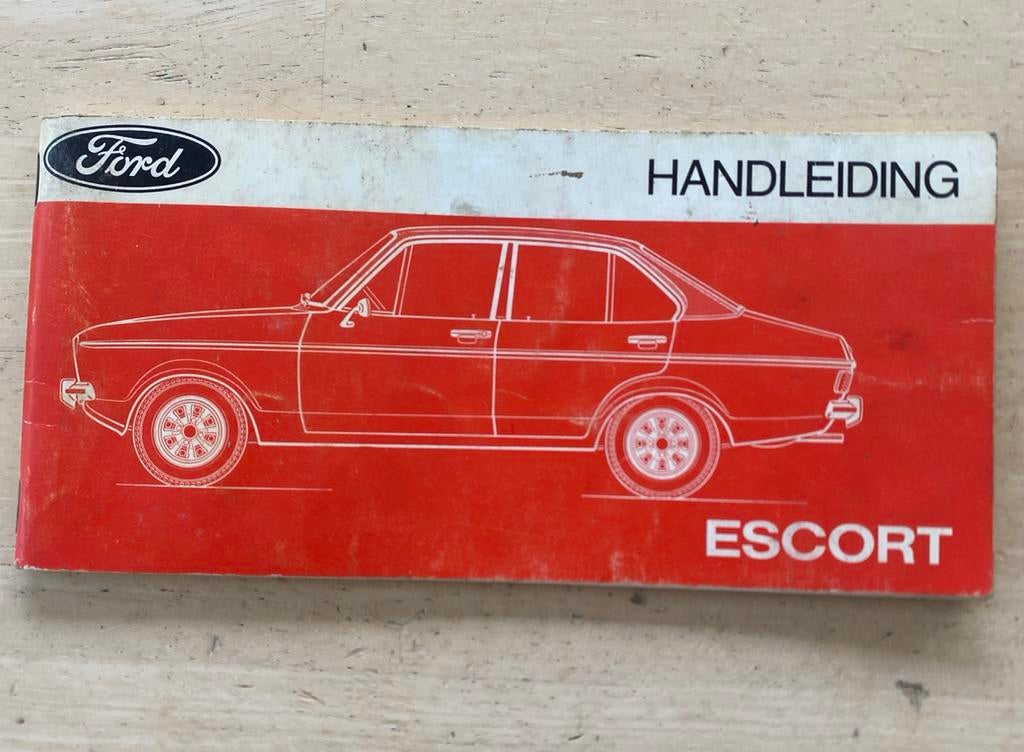 Ford Escort Handleiding (III/75-2 DU), Ophalen of Verzenden