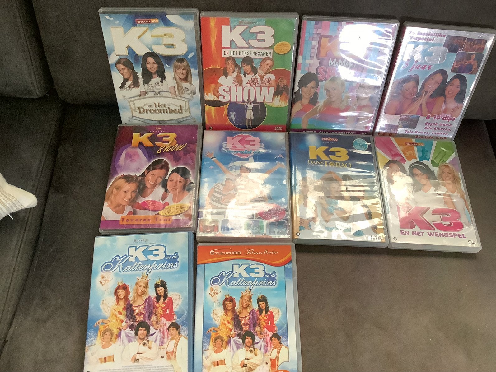 K 3 dvds, Alle leeftijden, Ophalen of Verzenden, Gebruikt