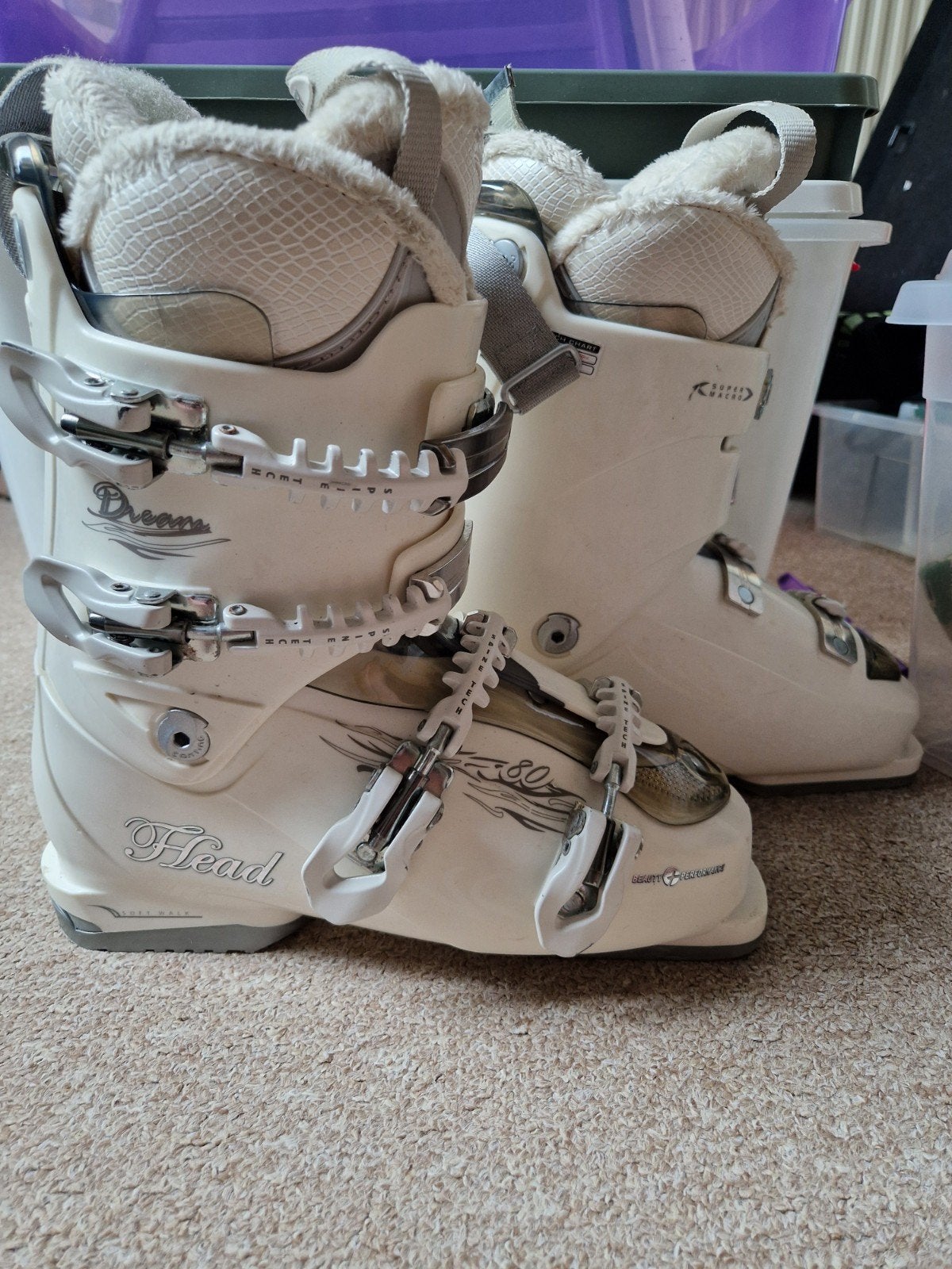 skischoenen dames maat 40/41, Ophalen, Gebruikt, Schoenen