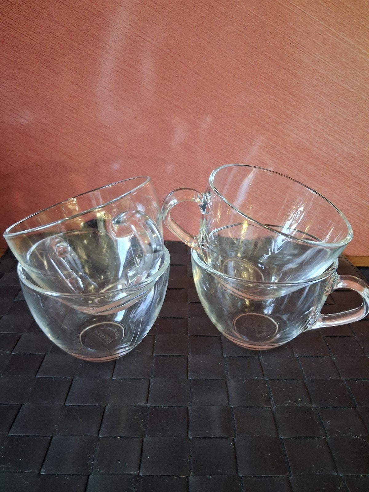 Bodum Bistro Gehard Glas Kopjes - 4 stuks, Gebruikt, Overige merken, Ophalen of Verzenden, Glas