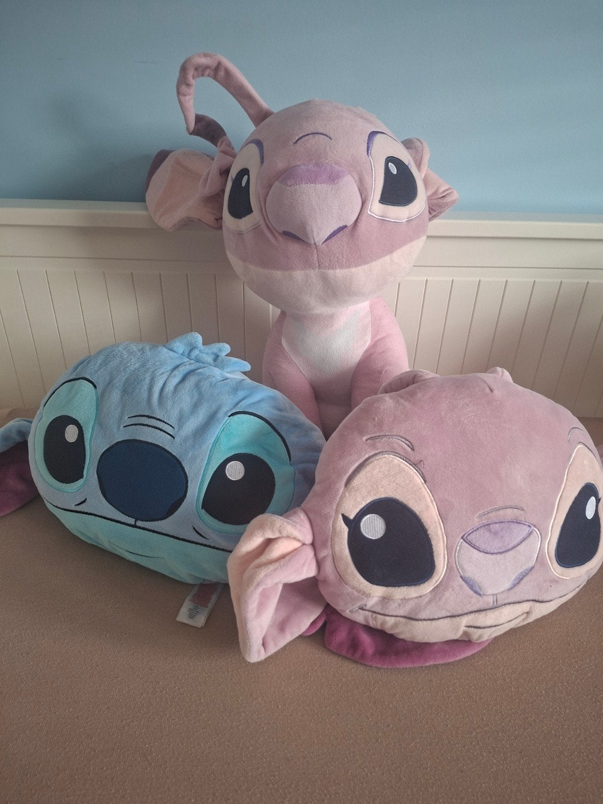 Grote Roze Angel Knuffel van Lilo & Stitch, Disney, Disney, Overige typen, Ophalen of Verzenden