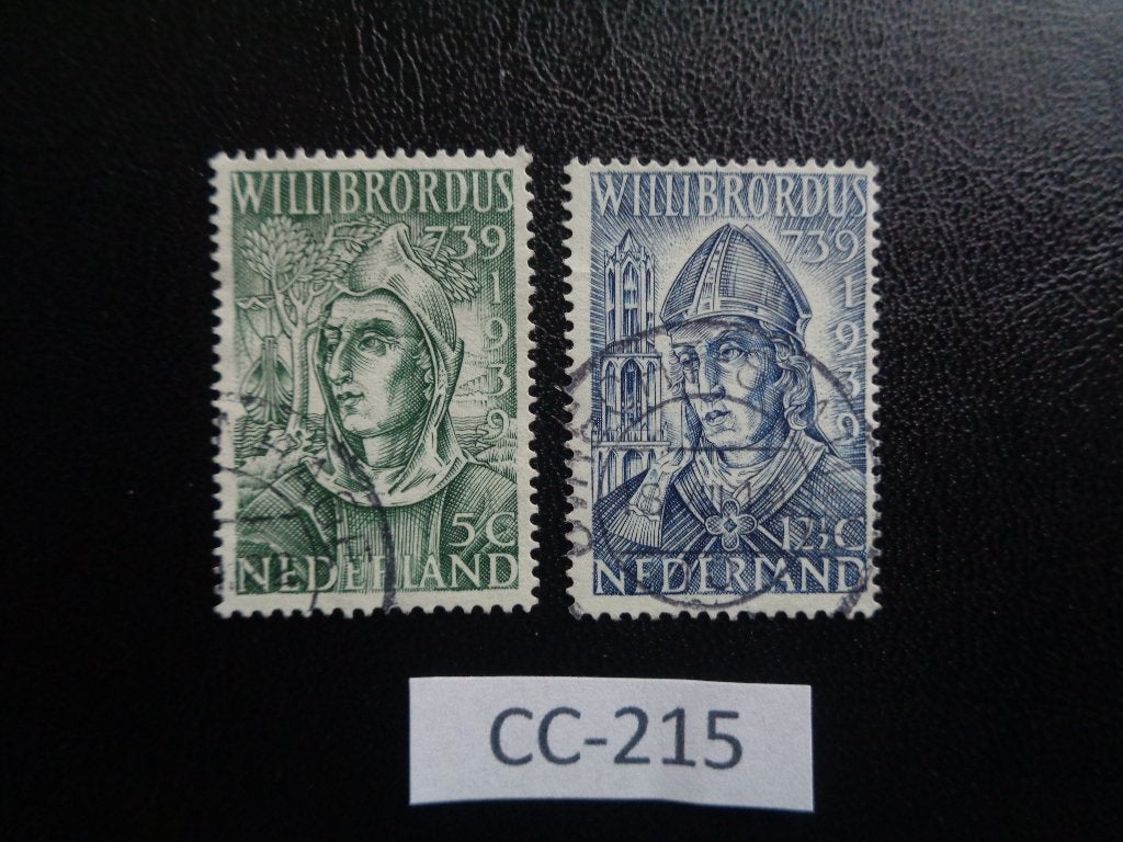 nl - st.willibrord 1939 (cc-215), Ophalen of Verzenden, T/m 1940, Gestempeld