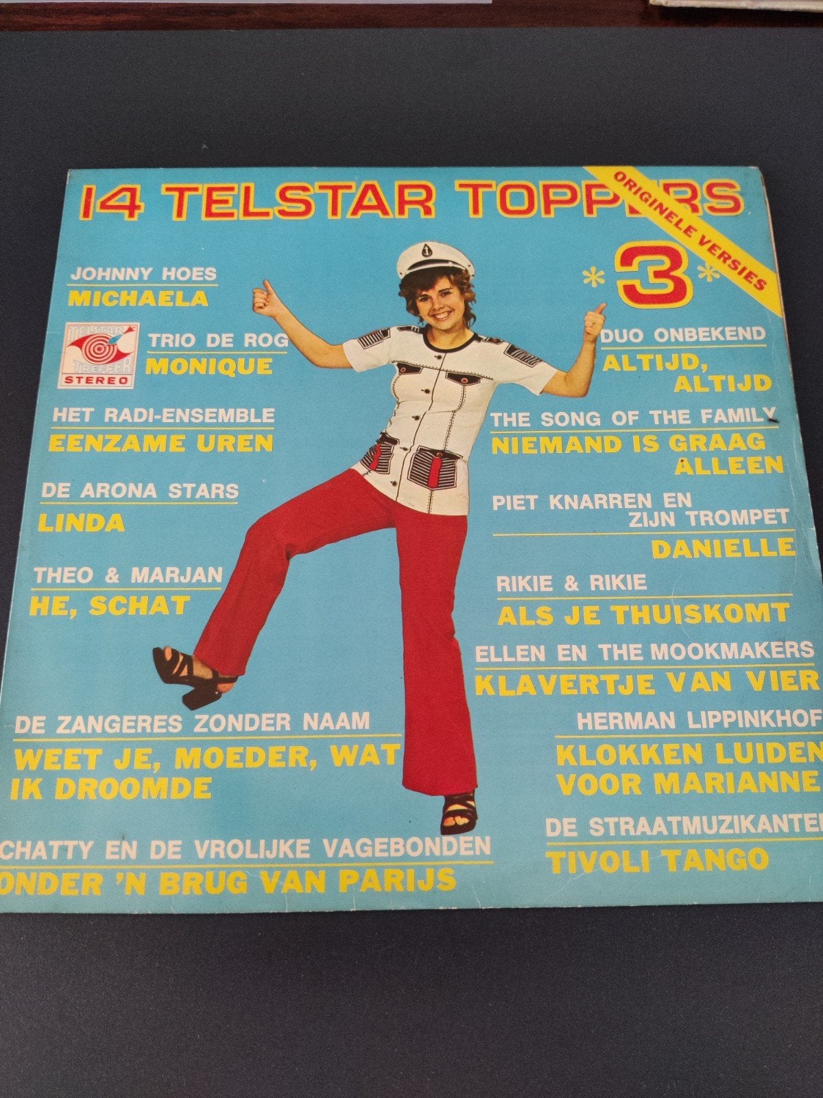 14 Telstar Toppers 3, Ophalen of Verzenden, Zo goed als nieuw, Overige formaten, Levenslied of Smartlap