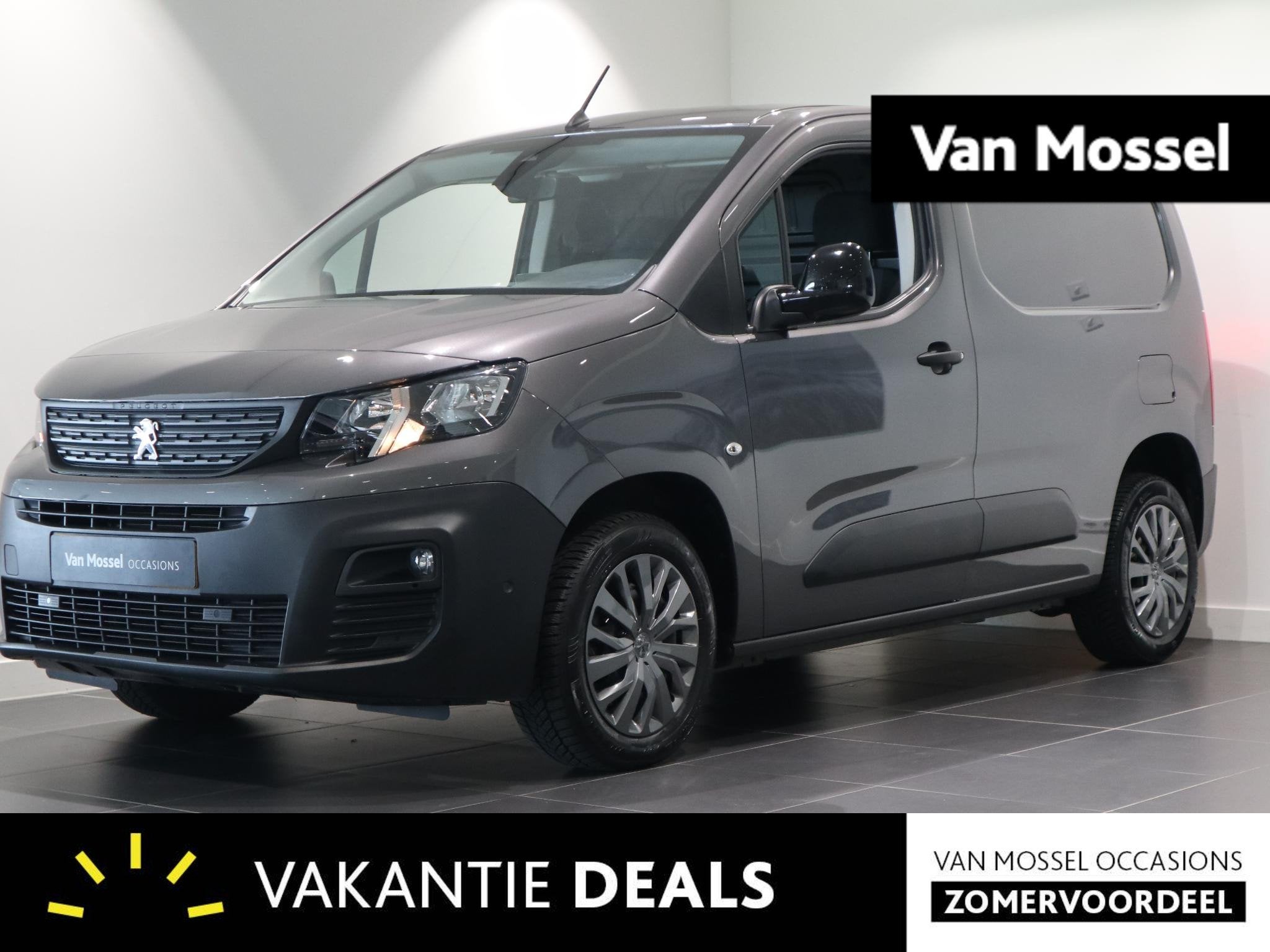 Peugeot Partner 1.5 BlueHDi 130 EAT8 S&S L1 - AUTOMAAT - STO, Auto's, 1350 kg, Stof, Gebruikt, 4 cilinders