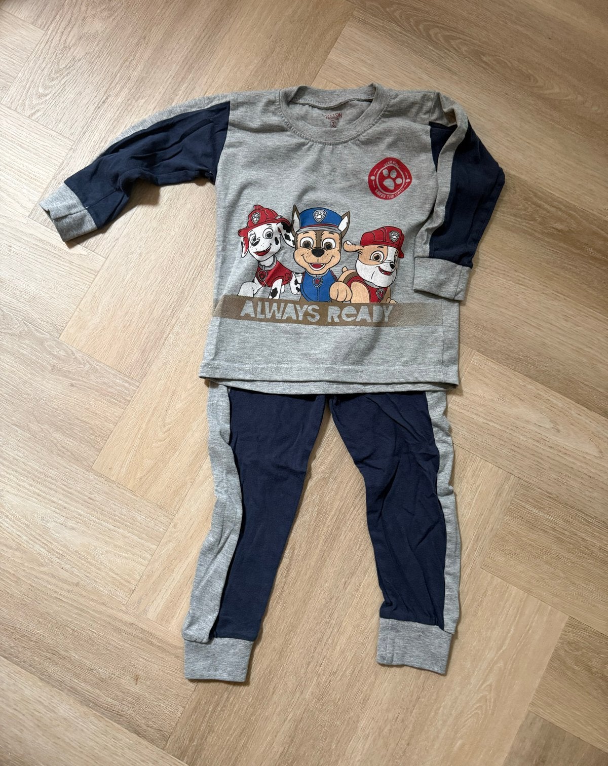 Paw Patrol Pyjama Maat 3 (2-3 jaar) Jongens, Ophalen of Verzenden, Gedragen, Maat 34 (XS) of kleiner