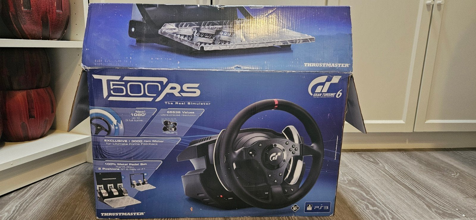 Thrustmaster T500rs complete set!, Ophalen, Gebruikt